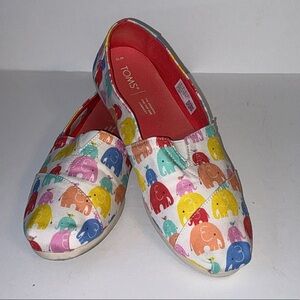 TOMS, Elephant Aspargata, Size 10